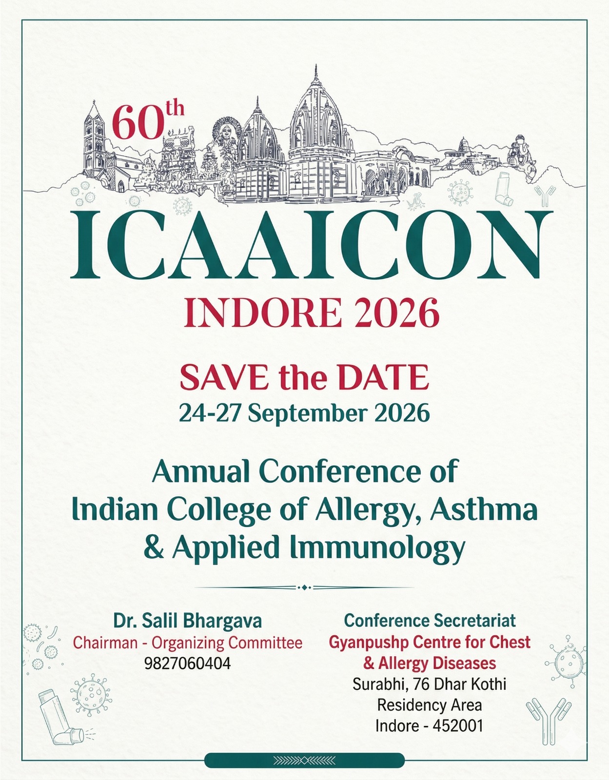 ICAAICON Indore 2026 - Save the Date